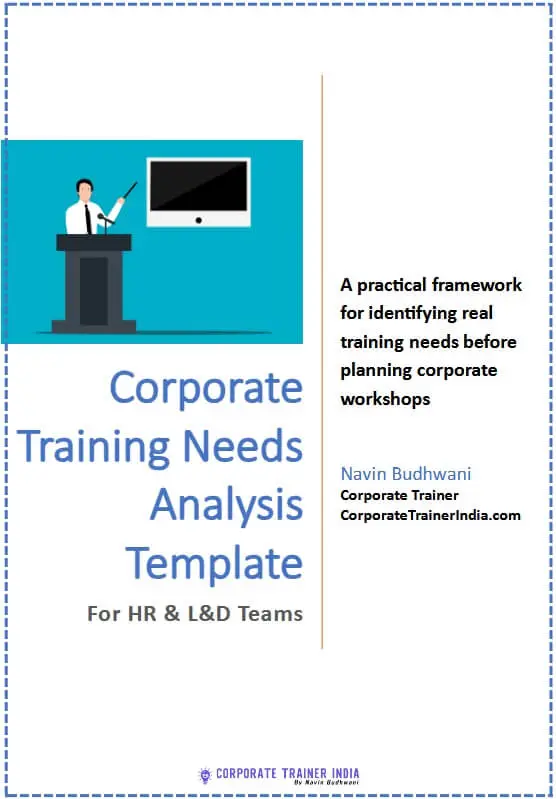 Corporate training Need Analysis Template