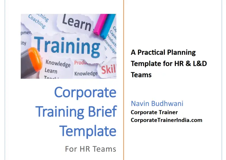 Corporate Training India Brief